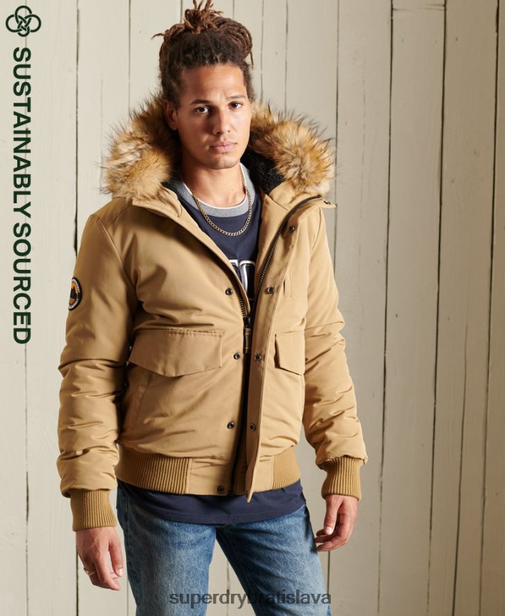 Superdry muži Everest bomber bunda 6B4ZTR1055 oblečenie opálenie