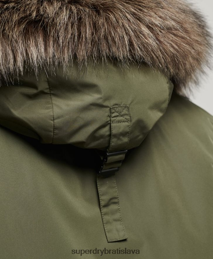 Superdry muži Everest bomber bunda 6B4ZTR4452 oblečenie kaki