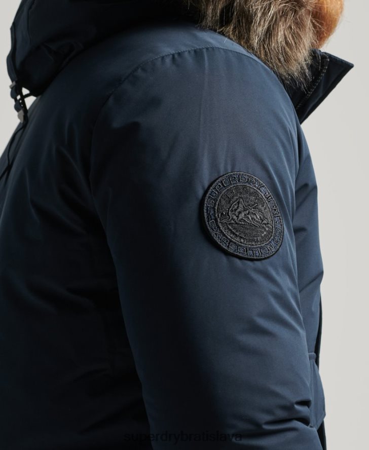 Superdry muži Everest bomber bunda 6B4ZTR4500 oblečenie námorníctvo