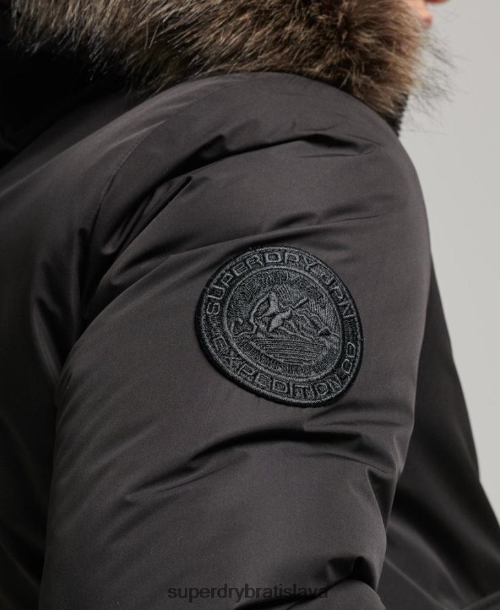 Superdry muži Everest bomber bunda 6B4ZTR4503 oblečenie tmavošedý