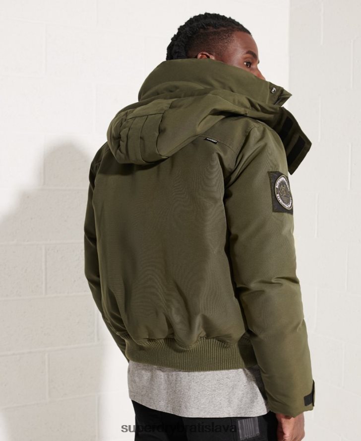 Superdry muži Everest bomber bunda 6B4ZTR4518 oblečenie kaki