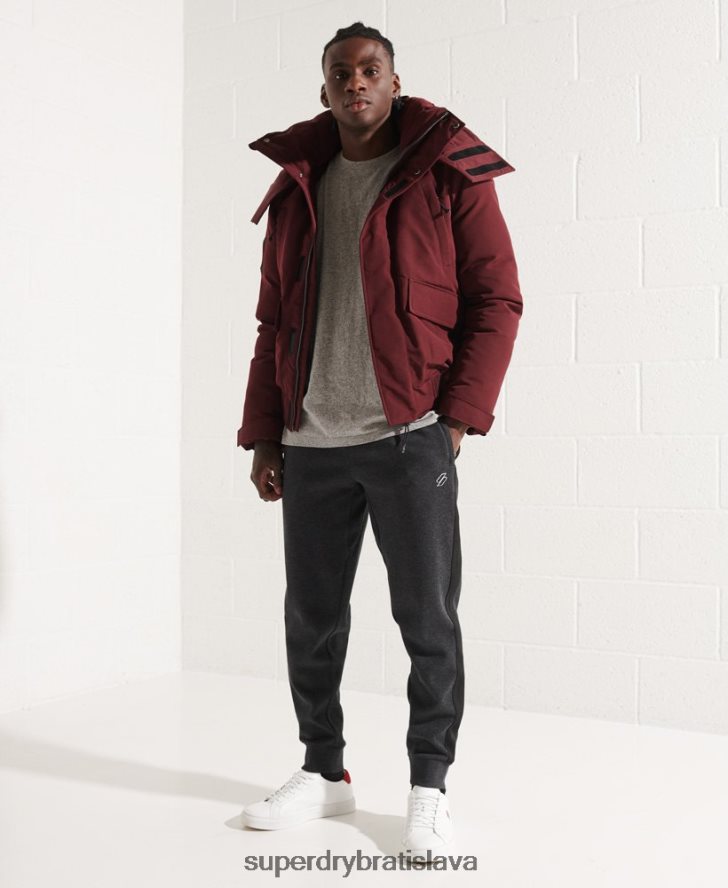 Superdry muži Everest bomber bunda 6B4ZTR4523 oblečenie červená