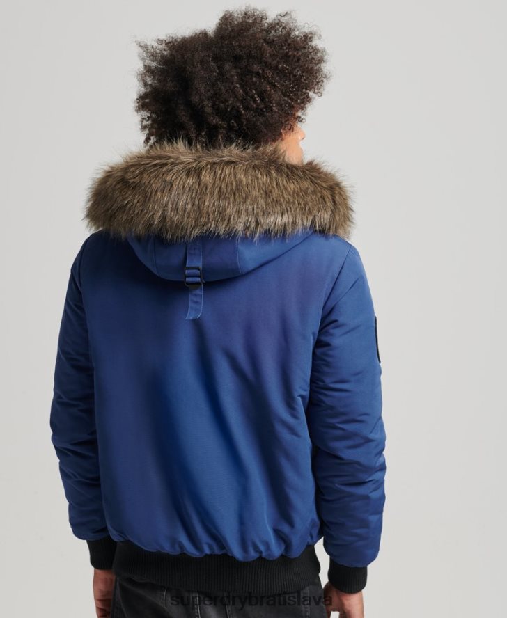 Superdry muži Everest bomber bunda 6B4ZTR4565 oblečenie námorníctvo