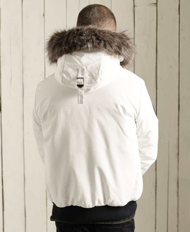 Superdry muži Everest bomber bunda 6B4ZTR4567 oblečenie krém