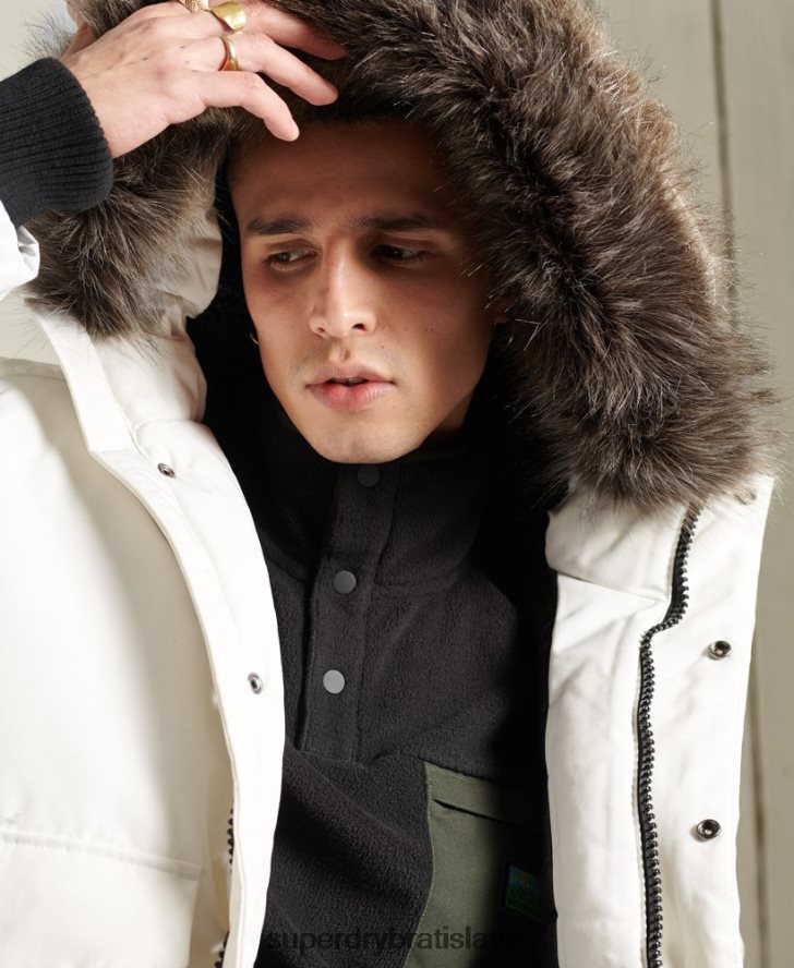 Superdry muži Everest bomber bunda 6B4ZTR4567 oblečenie krém