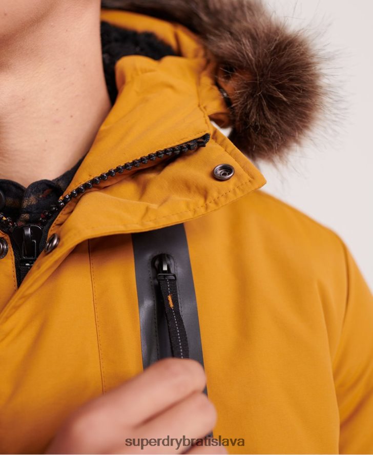 Superdry muži Everest bomber bunda 6B4ZTR4604 oblečenie žltá