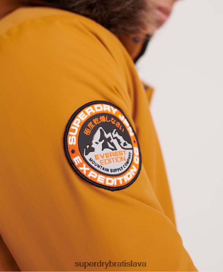 Superdry muži Everest bomber bunda 6B4ZTR4604 oblečenie žltá