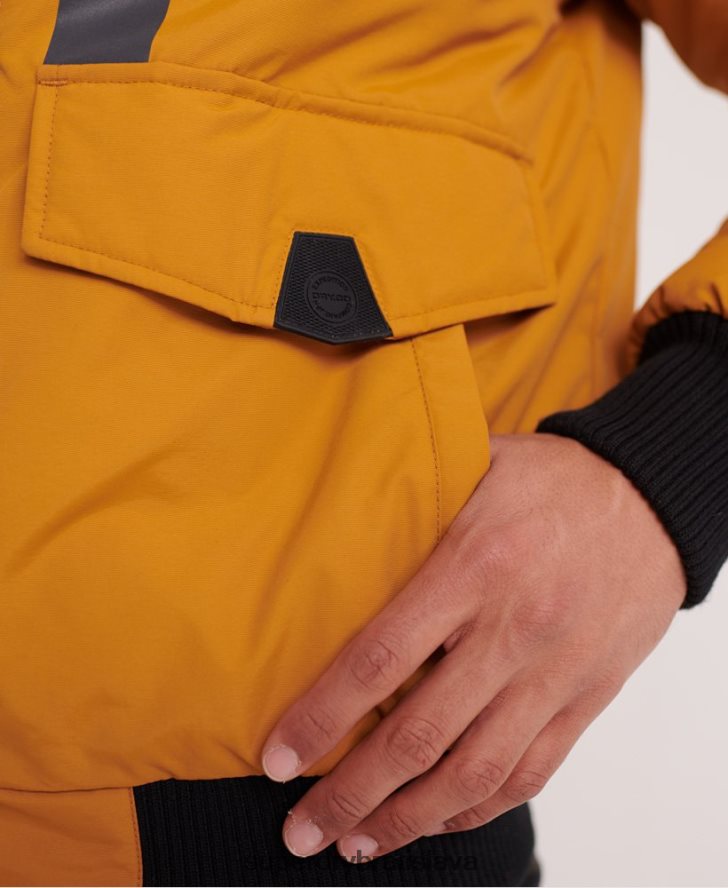 Superdry muži Everest bomber bunda 6B4ZTR4604 oblečenie žltá