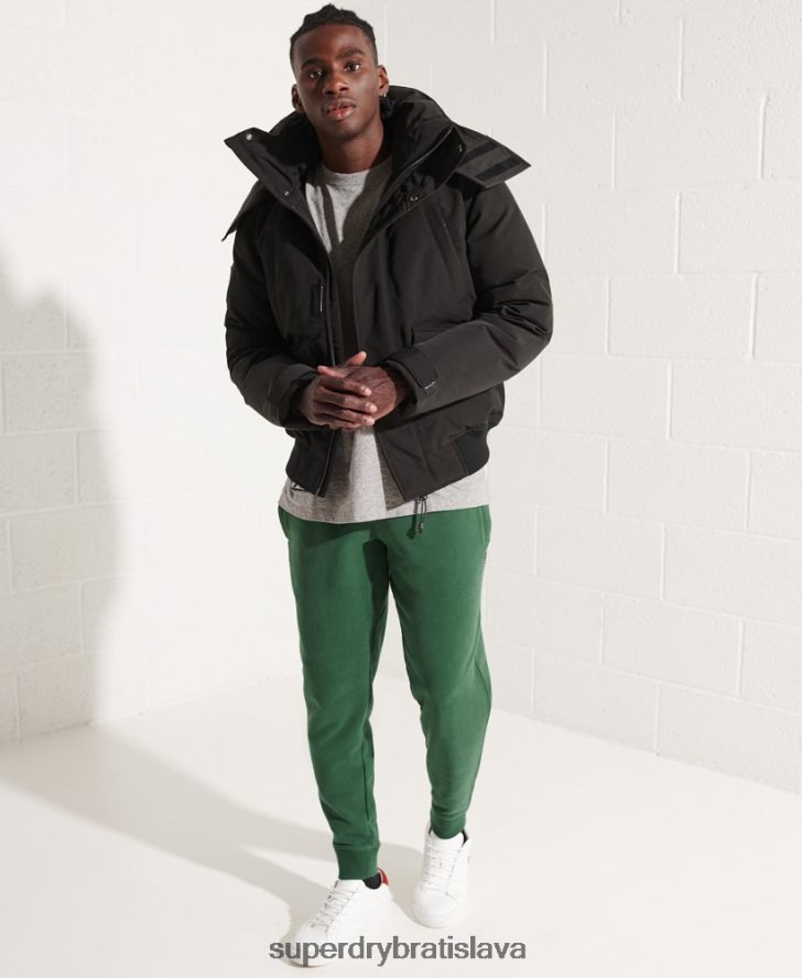 Superdry muži Everest bomber bunda 6B4ZTR4653 oblečenie čierna