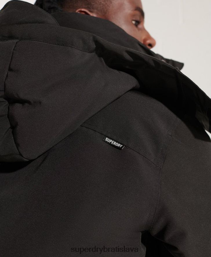 Superdry muži Everest bomber bunda 6B4ZTR4653 oblečenie čierna