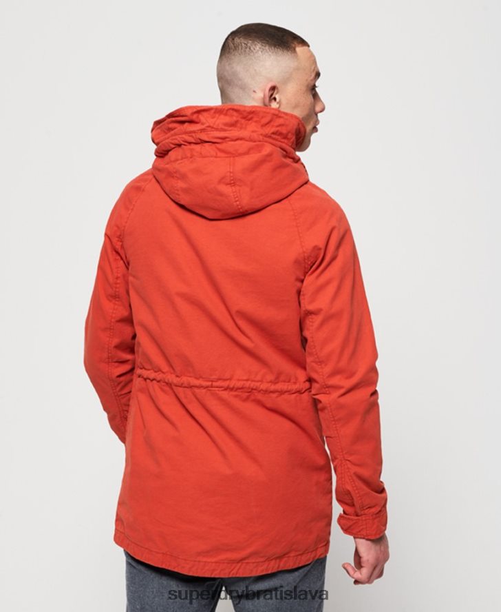 Superdry muži Letecká bunda pre nováčika 6B4ZTR1202 oblečenie oranžová
