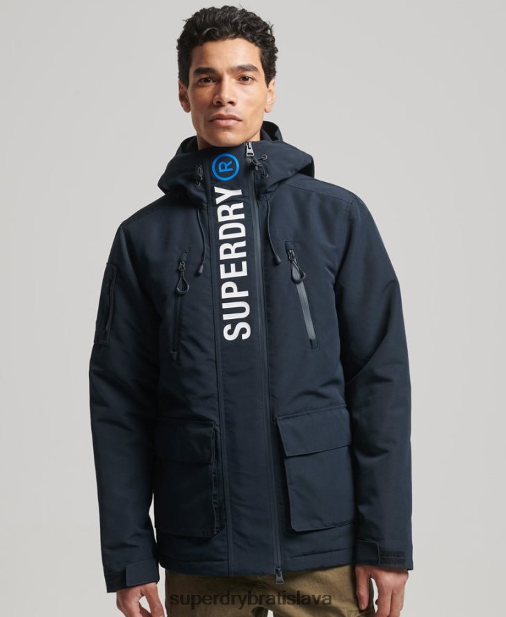 Superdry muži Ultimate sd vetrovka 6B4ZTR1078 oblečenie námorníctvo