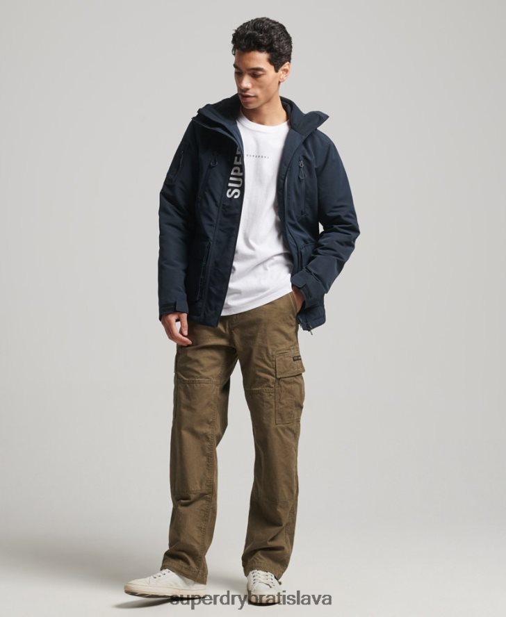 Superdry muži Ultimate sd vetrovka 6B4ZTR1078 oblečenie námorníctvo