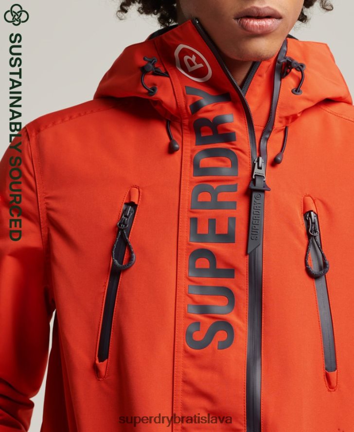 Superdry muži Ultimate sd vetrovka 6B4ZTR1091 oblečenie oranžová