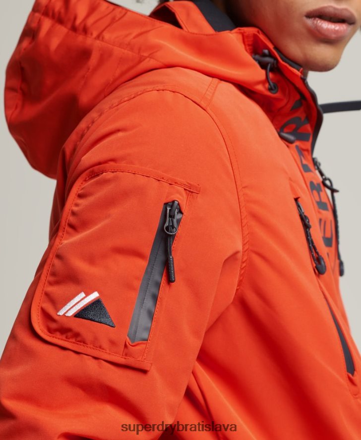 Superdry muži Ultimate sd vetrovka 6B4ZTR1091 oblečenie oranžová