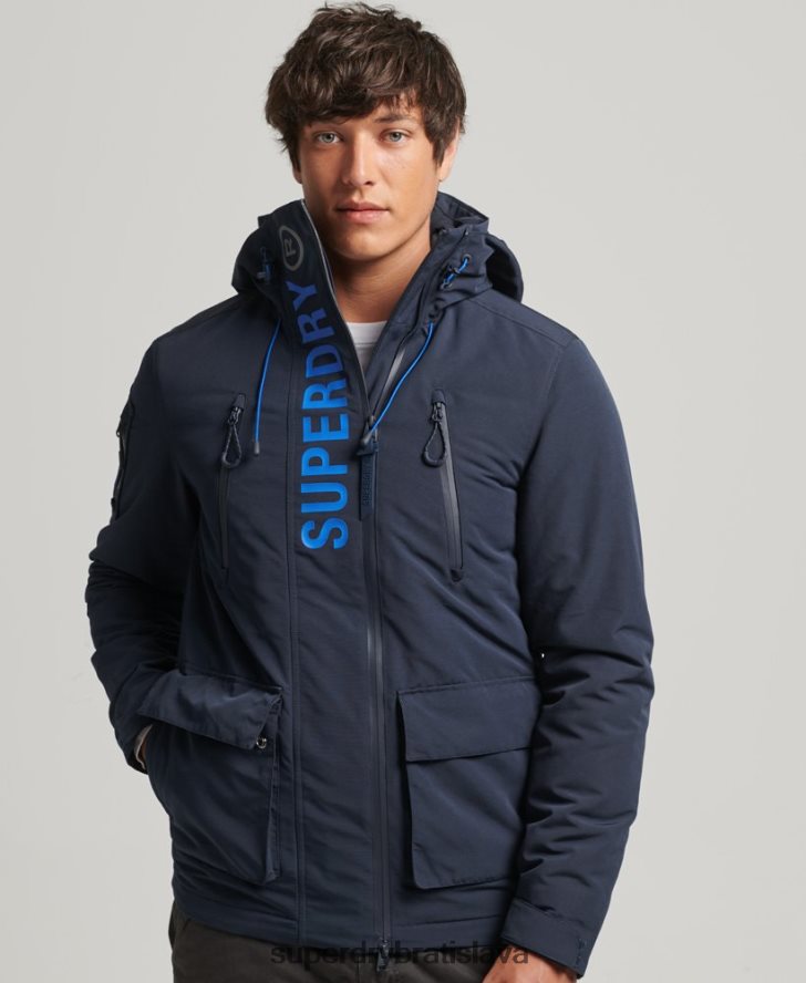 Superdry muži Ultimate sd vetrovka 6B4ZTR1092 oblečenie námorníctvo