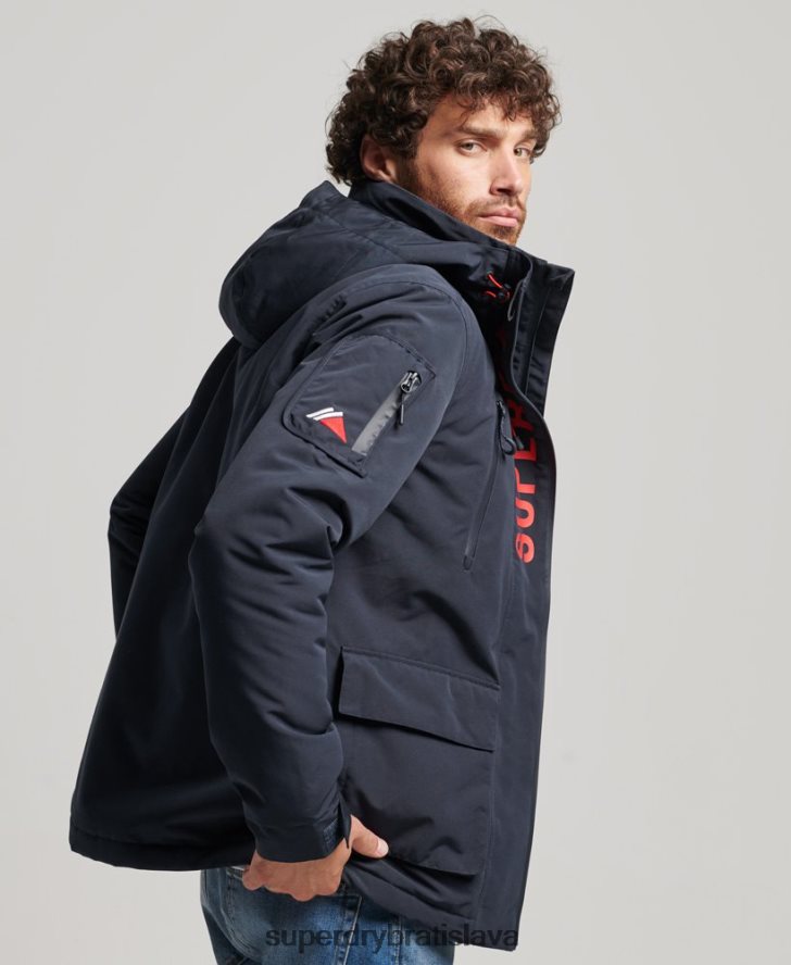 Superdry muži Ultimate sd vetrovka 6B4ZTR1101 oblečenie námorníctvo