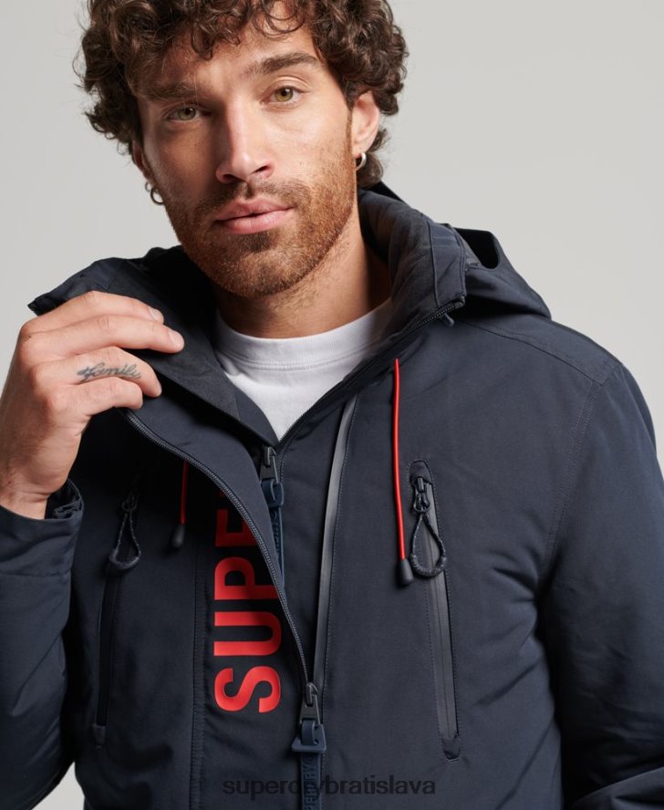 Superdry muži Ultimate sd vetrovka 6B4ZTR1101 oblečenie námorníctvo