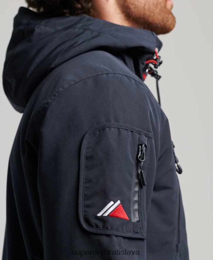 Superdry muži Ultimate sd vetrovka 6B4ZTR1101 oblečenie námorníctvo