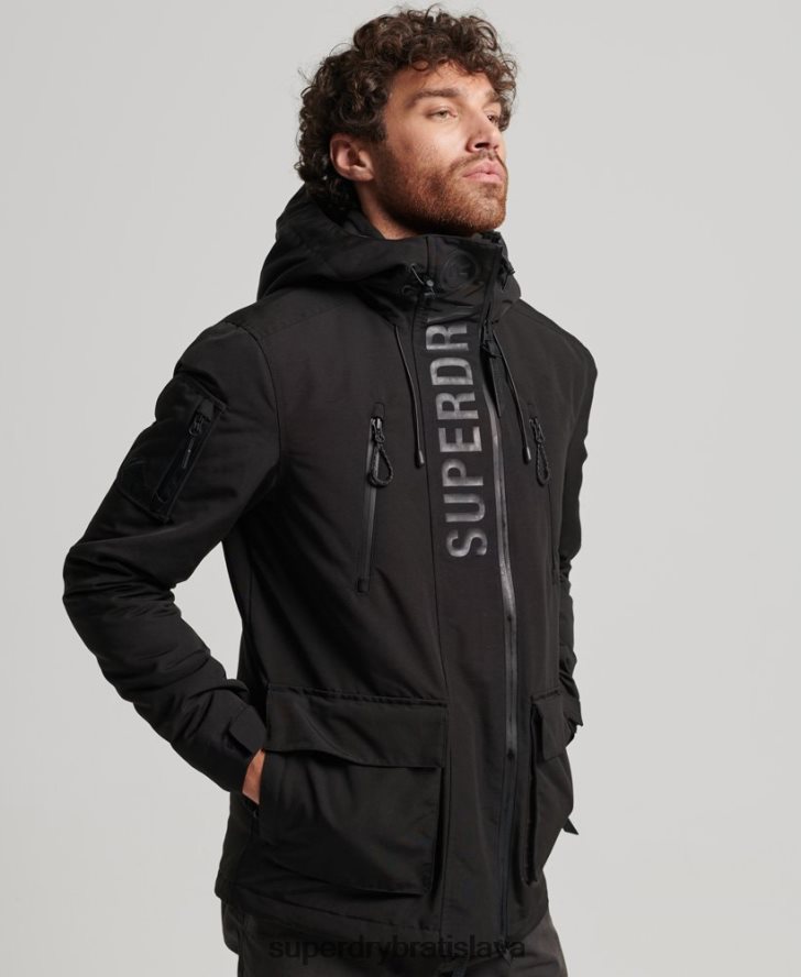 Superdry muži Ultimate sd vetrovka 6B4ZTR1119 oblečenie čierna