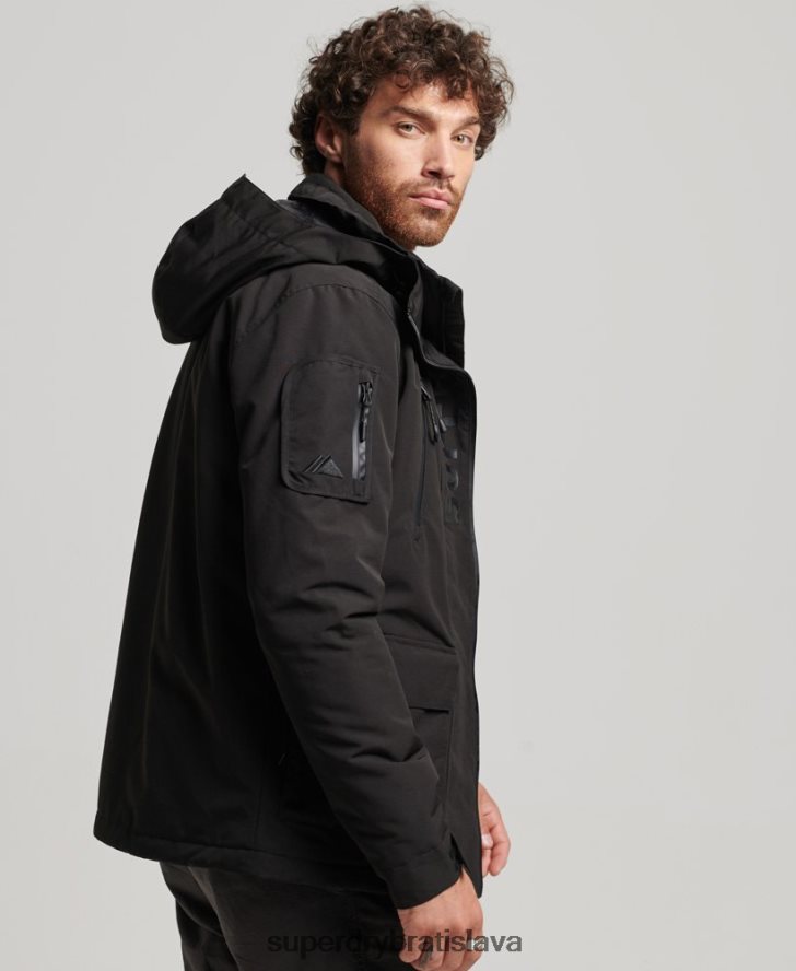 Superdry muži Ultimate sd vetrovka 6B4ZTR1119 oblečenie čierna