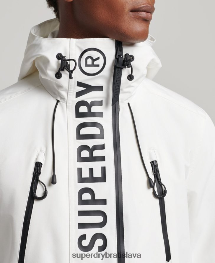 Superdry muži Ultimate sd vetrovka 6B4ZTR4659 oblečenie biely
