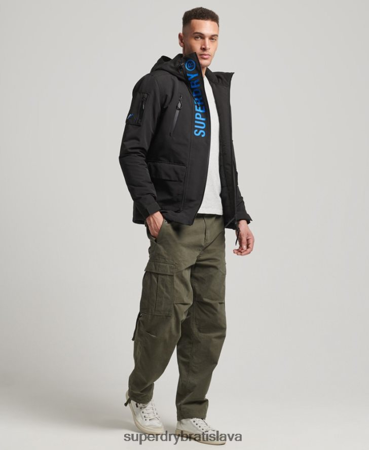 Superdry muži Ultimate sd vetrovka 6B4ZTR922 oblečenie čierna