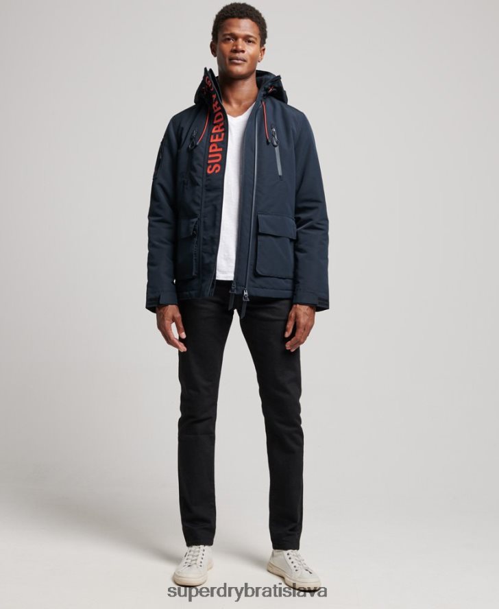 Superdry muži Ultimate sd vetrovka 6B4ZTR940 oblečenie námorníctvo