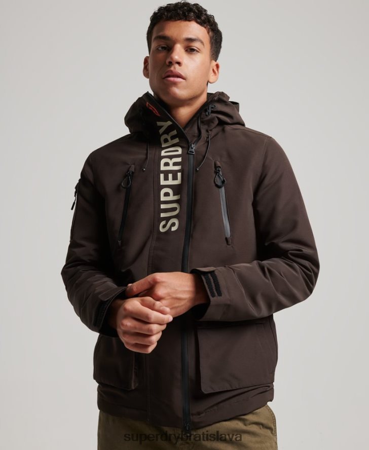 Superdry muži Ultimate sd vetrovka 6B4ZTR969 oblečenie hnedá