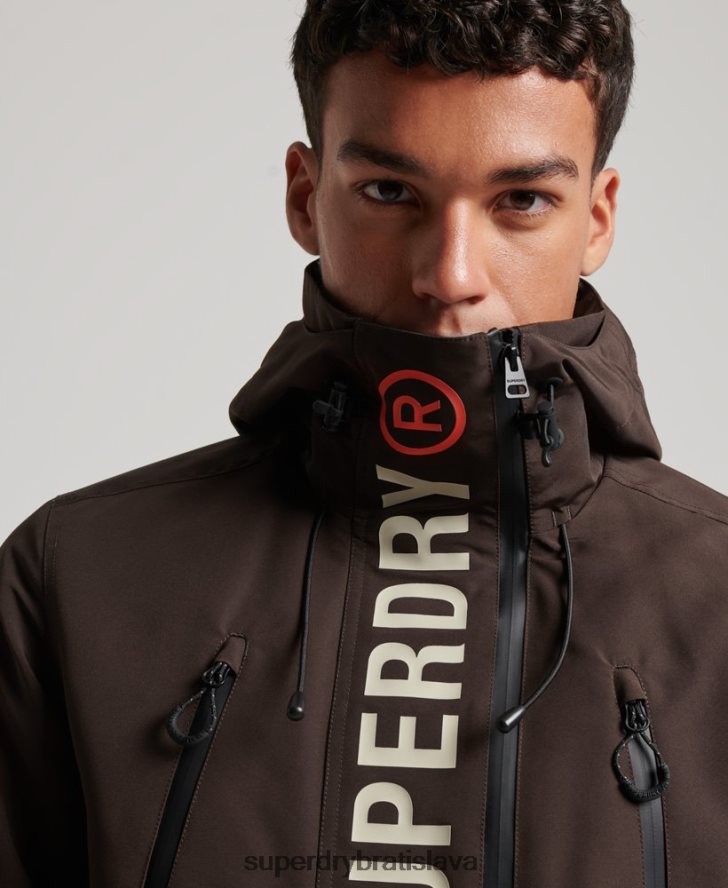 Superdry muži Ultimate sd vetrovka 6B4ZTR969 oblečenie hnedá