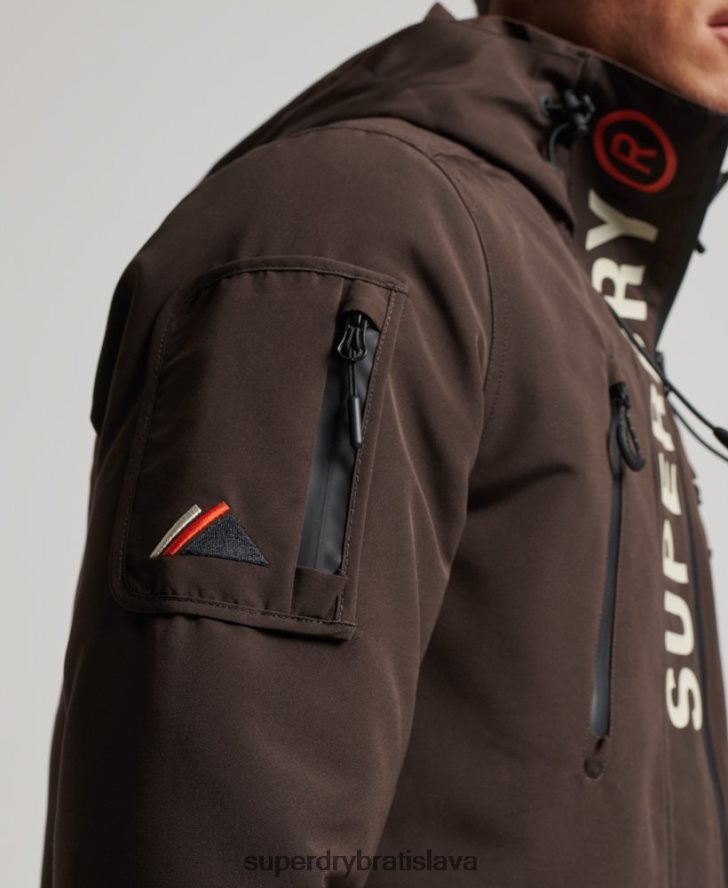 Superdry muži Ultimate sd vetrovka 6B4ZTR969 oblečenie hnedá
