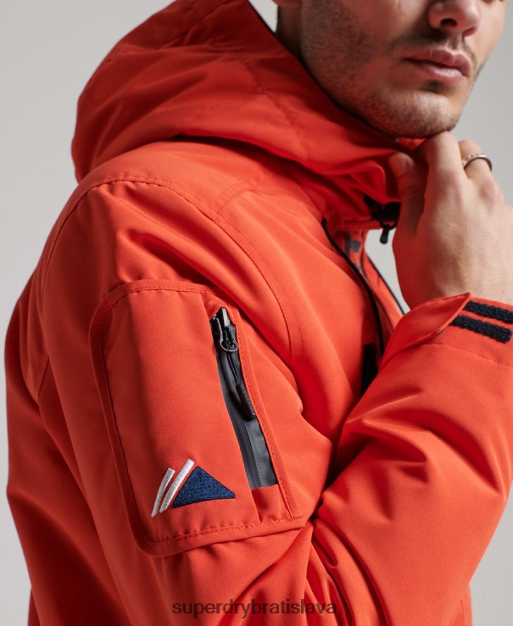 Superdry muži Ultimate sd vetrovka 6B4ZTR998 oblečenie oranžová
