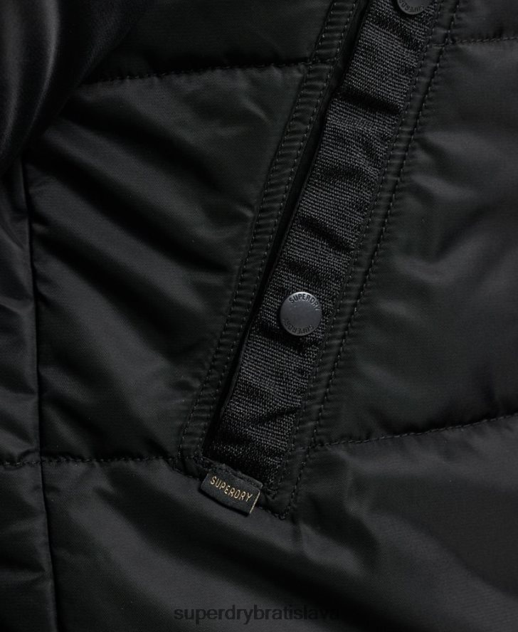 Superdry muži bunda chinook parka 6B4ZTR4447 oblečenie tmavošedý