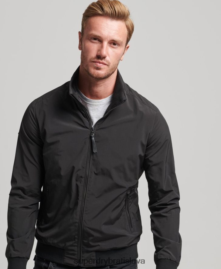 Superdry muži bunda harrington 6B4ZTR4563 oblečenie čierna