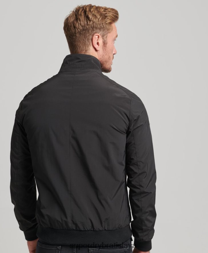 Superdry muži bunda harrington 6B4ZTR4563 oblečenie čierna