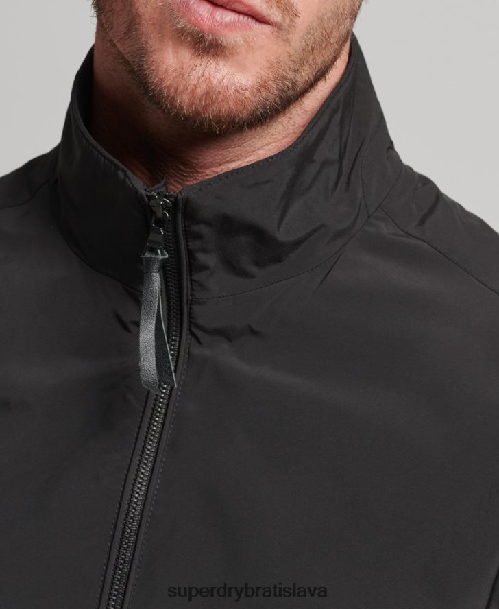 Superdry muži bunda harrington 6B4ZTR4563 oblečenie čierna