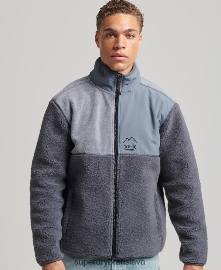 Superdry muži bunda xpd borg 6B4ZTR656 oblečenie Fialová