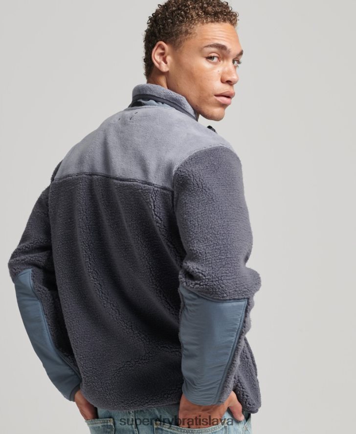 Superdry muži bunda xpd borg 6B4ZTR656 oblečenie Fialová