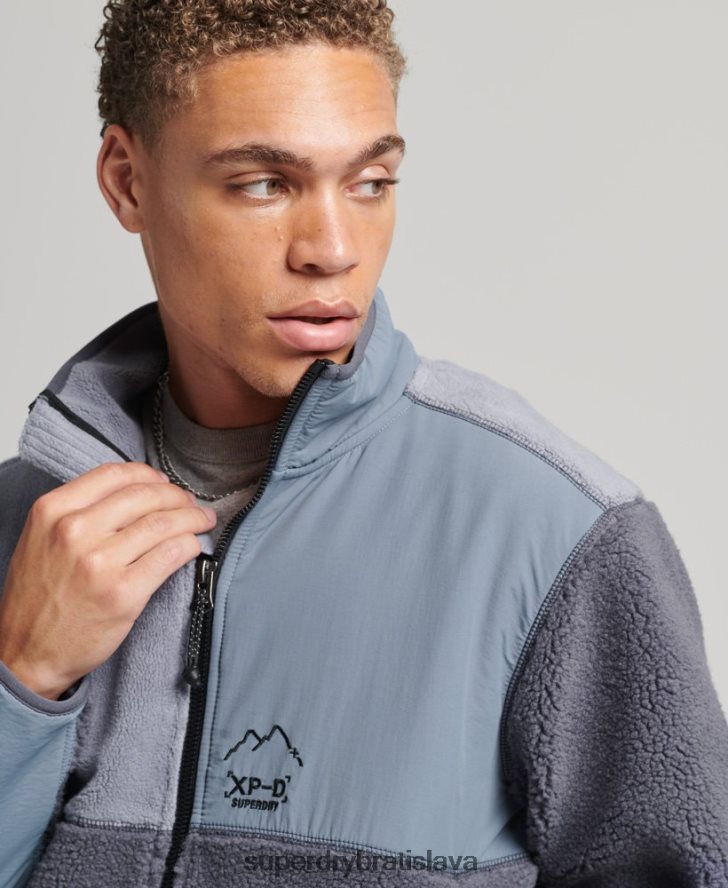 Superdry muži bunda xpd borg 6B4ZTR656 oblečenie Fialová