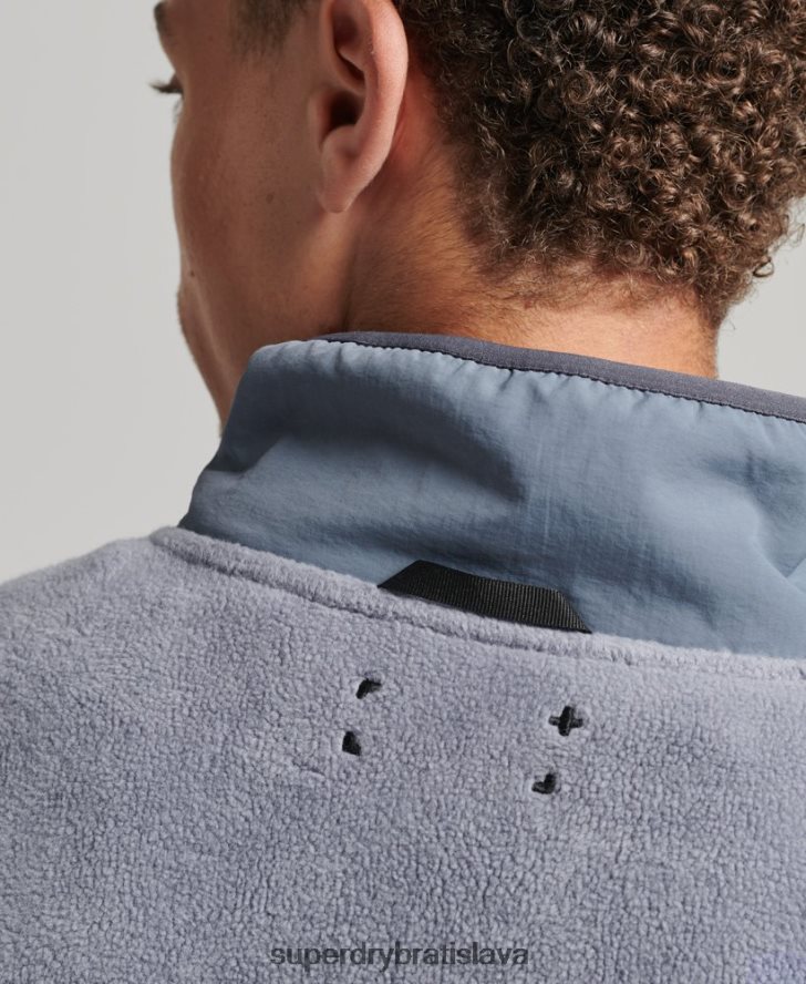 Superdry muži bunda xpd borg 6B4ZTR656 oblečenie Fialová