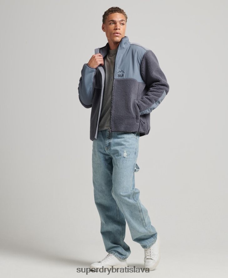 Superdry muži bunda xpd borg 6B4ZTR656 oblečenie Fialová