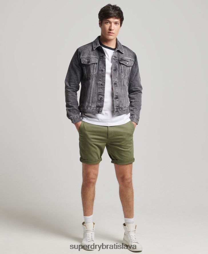 Superdry muži cestná bunda trucker 6B4ZTR4530 oblečenie čierna