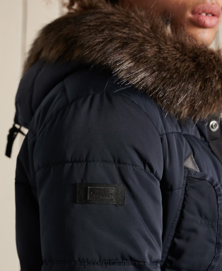Superdry muži chinook parka 6B4ZTR4618 oblečenie námorníctvo