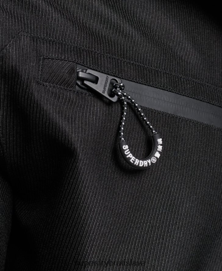 Superdry muži freeridová bunda 6B4ZTR981 oblečenie čierna
