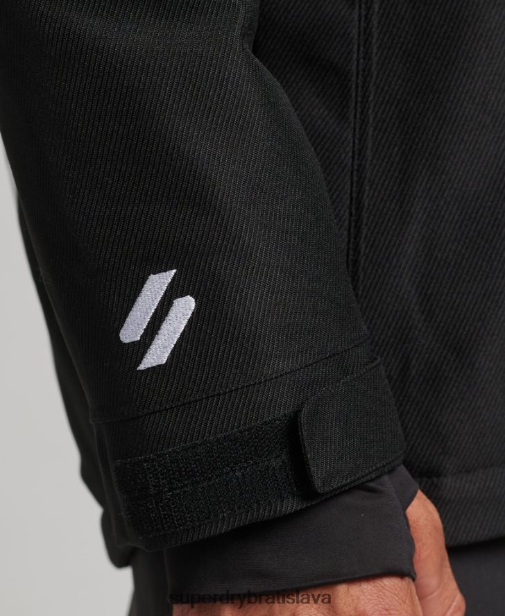 Superdry muži freeridová bunda 6B4ZTR981 oblečenie čierna