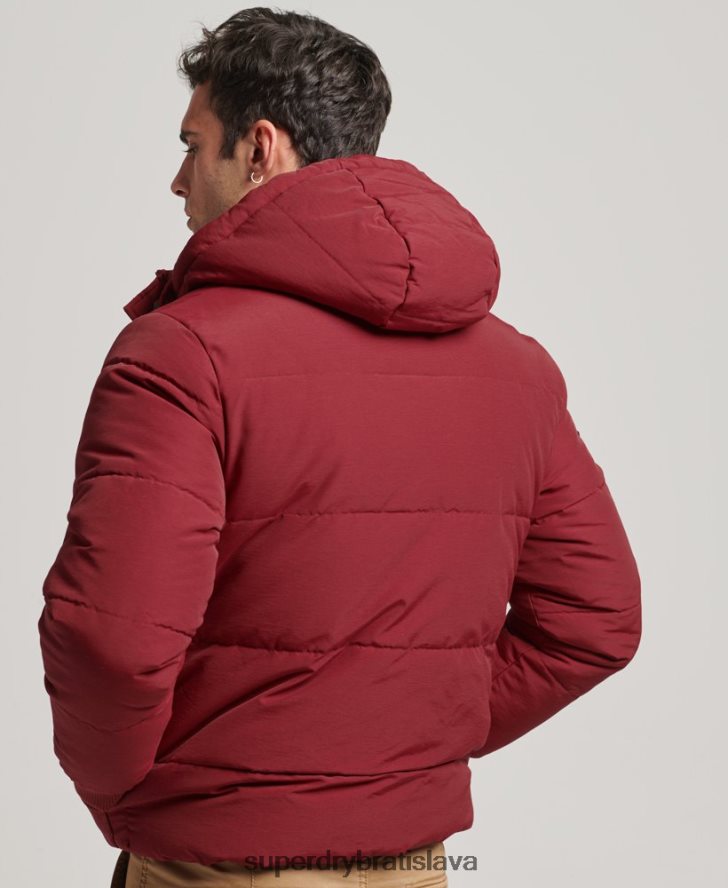 Superdry muži horská bunda 6B4ZTR4496 oblečenie červená