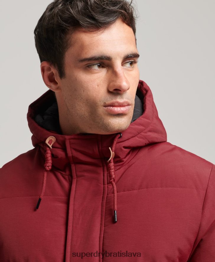 Superdry muži horská bunda 6B4ZTR4496 oblečenie červená