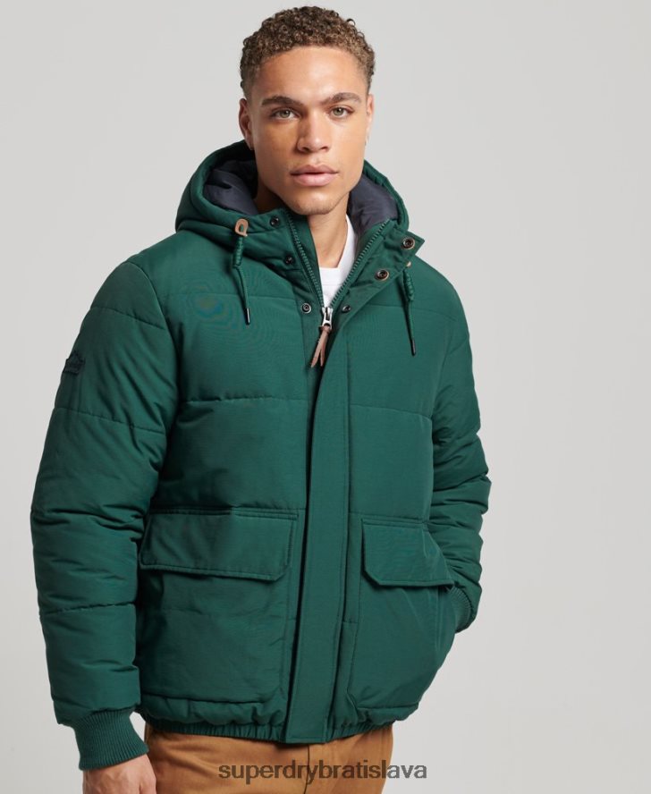 Superdry muži horská bunda 6B4ZTR4516 oblečenie zelená