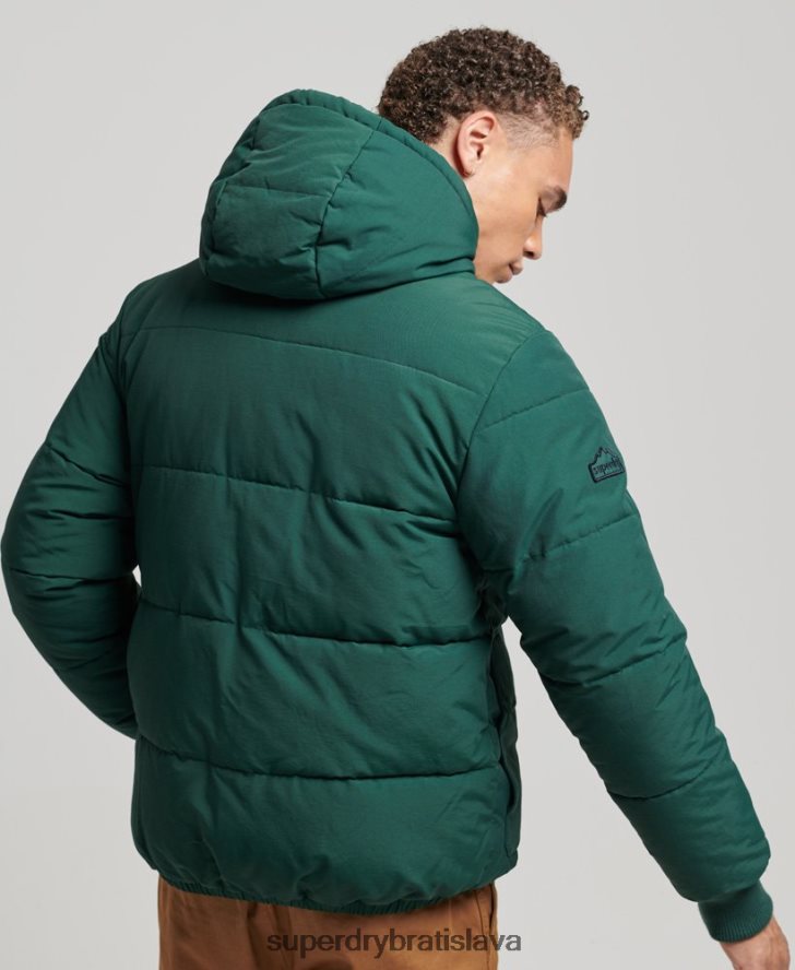 Superdry muži horská bunda 6B4ZTR4516 oblečenie zelená