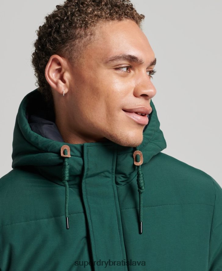 Superdry muži horská bunda 6B4ZTR4516 oblečenie zelená
